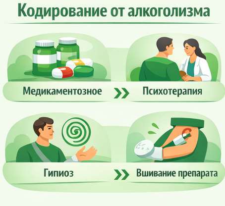 кодирование от алкоголизма в Саратове Санати